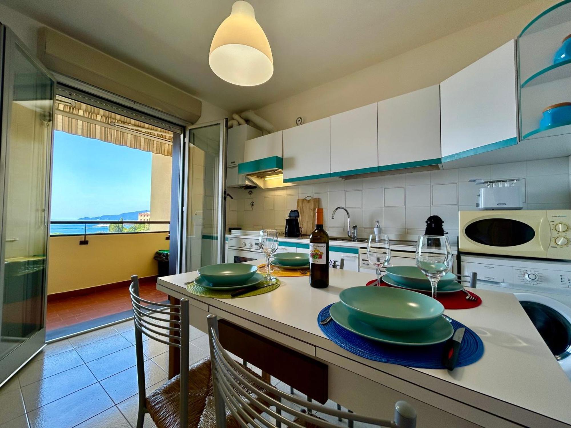 Maison Panorama Lavagna Bagian luar foto